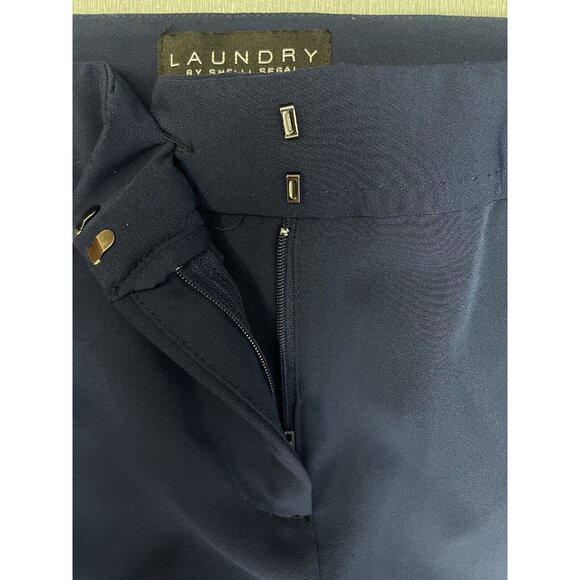 Women’s Laundry by Shelli Segal Navy Blue Dress Pants 6 - Picture 6 of 13